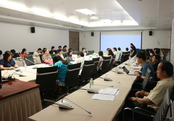 ภาพกิจกรรม คณะวิทยาศาสตร์และเทคโนโลยี จัดประชุมทำความเข้าใจ และหารือข้อปัญหา อุปสรรค ในการจัดทำเอกสารเบิกจ่ายงบประมาณ