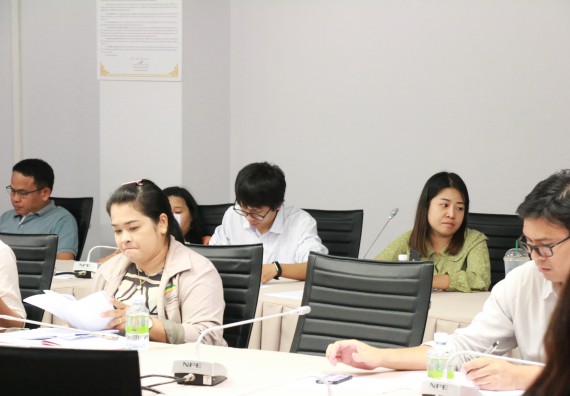 ภาพกิจกรรม คณะวิทยาศาสตร์และเทคโนโลยี จัดประชุมทำความเข้าใจ และหารือข้อปัญหา อุปสรรค ในการจัดทำเอกสารเบิกจ่ายงบประมาณ