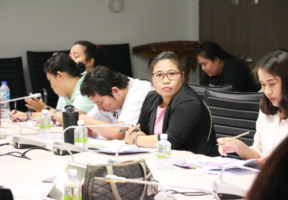 ภาพกิจกรรม คณะวิทยาศาสตร์และเทคโนโลยี จัดประชุมทำความเข้าใจ และหารือข้อปัญหา อุปสรรค ในการจัดทำเอกสารเบิกจ่ายงบประมาณ