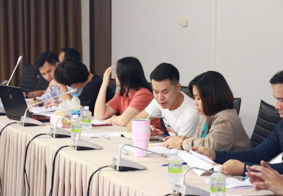 ภาพกิจกรรม คณะวิทยาศาสตร์และเทคโนโลยี จัดประชุมทำความเข้าใจ และหารือข้อปัญหา อุปสรรค ในการจัดทำเอกสารเบิกจ่ายงบประมาณ