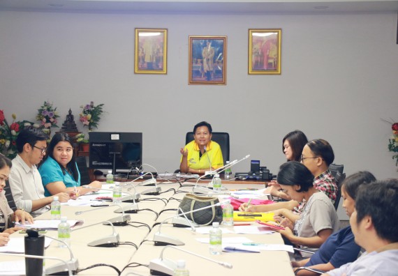 ภาพกิจกรรม คณะวิทยาศาสตร์และเทคโนโลยี จัดประชุมทำความเข้าใจ และหารือข้อปัญหา อุปสรรค ในการจัดทำเอกสารเบิกจ่ายงบประมาณ