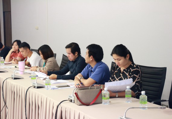 ภาพกิจกรรม คณะวิทยาศาสตร์และเทคโนโลยี จัดประชุมทำความเข้าใจ และหารือข้อปัญหา อุปสรรค ในการจัดทำเอกสารเบิกจ่ายงบประมาณ