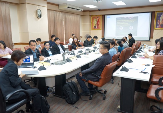 ภาพกิจกรรม คณะวิทยาศาสตร์และเทคโนโลยี เข้าร่วม กิจกรรมแลกเปลี่ยนเรียนรู้การใช้ประโยชน์และพัฒนาหลักสูตรด้วยเกณฑ์ AUN-QA ที่มุ่งเน้นผลลัพธ์การเรียนรู้