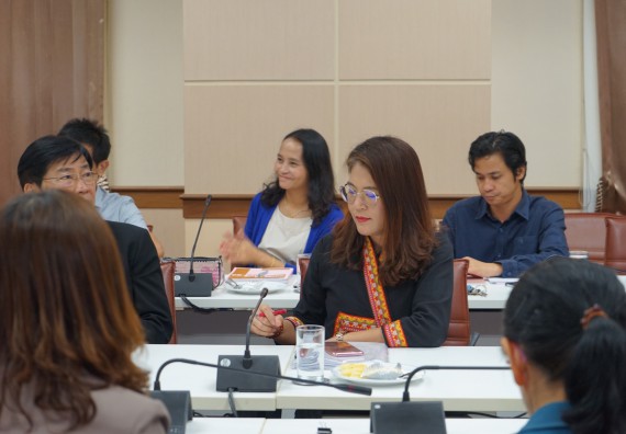 ภาพกิจกรรม คณะวิทยาศาสตร์และเทคโนโลยี เข้าร่วม กิจกรรมแลกเปลี่ยนเรียนรู้การใช้ประโยชน์และพัฒนาหลักสูตรด้วยเกณฑ์ AUN-QA ที่มุ่งเน้นผลลัพธ์การเรียนรู้