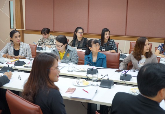 ภาพกิจกรรม คณะวิทยาศาสตร์และเทคโนโลยี เข้าร่วม กิจกรรมแลกเปลี่ยนเรียนรู้การใช้ประโยชน์และพัฒนาหลักสูตรด้วยเกณฑ์ AUN-QA ที่มุ่งเน้นผลลัพธ์การเรียนรู้