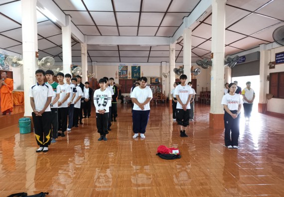 ภาพกิจกรรม โปรแกรมวิชาวิทยาการคอมพิวเตอร์ จัดกิจกรรมเสริมสร้างคุณธรรมและจริยธรรมสำหรับนักศึกษา หลักสูตรวิทยาการคอมพิวเตอร์