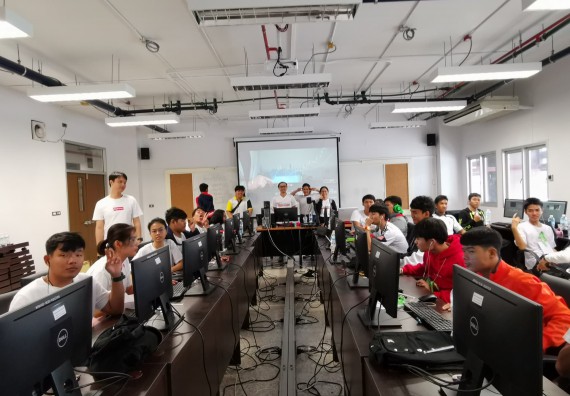 ภาพกิจกรรม โปรแกรมวิชาวิทยาการคอมพิวเตอร์ จัดกิจกรรมเตรียมความพร้อมการเรียนรู้ระดับอุดมศึกษาสำหรับนักศึกษาใหม่หลักสูตรวิทยาการคอมพิวเตอร์ ประจำปีการศึกษา 2562