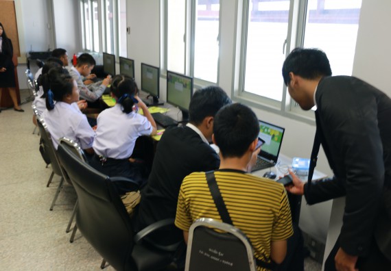 ภาพกิจกรรม  โปรแกรมวิชาวิทยาการคอมพิวเตอร์ คณะวิทยาศาสตร์และเทคโนโลยี มรภ.กพ. จัดอบรมเชิงปฏิบัติการ Micro:bit ช่วงที่ 2