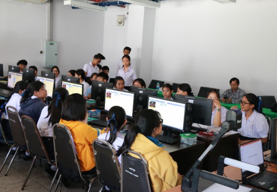 ภาพกิจกรรม  โปรแกรมวิชาวิทยาการคอมพิวเตอร์ คณะวิทยาศาสตร์และเทคโนโลยี มรภ.กพ. จัดอบรมเชิงปฏิบัติการ Micro:bit ช่วงที่ 2