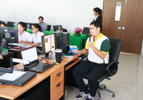 ภาพกิจกรรม  โปรแกรมวิชาวิทยาการคอมพิวเตอร์ คณะวิทยาศาสตร์และเทคโนโลยี มรภ.กพ. จัดอบรมเชิงปฏิบัติการ Micro:bit ช่วงที่ 2