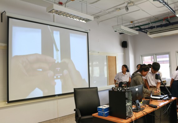 ภาพกิจกรรม  โปรแกรมวิชาวิทยาการคอมพิวเตอร์ คณะวิทยาศาสตร์และเทคโนโลยี มรภ.กพ. จัดอบรมเชิงปฏิบัติการ Micro:bit ช่วงที่ 2