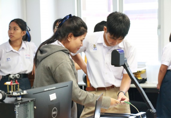 ภาพกิจกรรม  โปรแกรมวิชาวิทยาการคอมพิวเตอร์ คณะวิทยาศาสตร์และเทคโนโลยี มรภ.กพ. จัดอบรมเชิงปฏิบัติการ Micro:bit ช่วงที่ 2