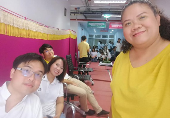 ภาพกิจกรรม โปรแกรมวิชาวิทยาการคอมพิวเตอร์ จัดกิจกรรมสายสัมพันธ์น้องพี่ ทำบุญ และกีฬา ประจำปี 2562