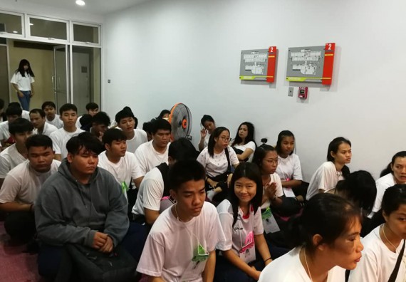 ภาพกิจกรรม โปรแกรมวิชาวิทยาการคอมพิวเตอร์ จัดกิจกรรมสายสัมพันธ์น้องพี่ ทำบุญ และกีฬา ประจำปี 2562