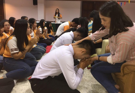 ภาพกิจกรรม  โปรแกรมวิชาสาธารณสุขศาสตร์ จัดอบรมหลักการทำงานเป็นทีม 