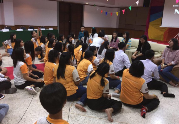 ภาพกิจกรรม  โปรแกรมวิชาสาธารณสุขศาสตร์ จัดอบรมหลักการทำงานเป็นทีม 