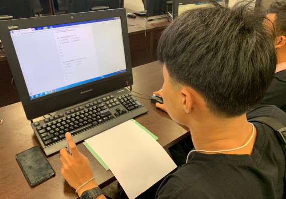 ภาพกิจกรรม โปรแกรมวิชาวิทยาการคอมพิวเตอร์ จัดกิจกรรมเตรียมความพร้อมในการเรียนรู้ในระดับอุดมศึกษาสำหรับนักศึกษาหลักสูตรเทคโนโลยีสารสนเทศ