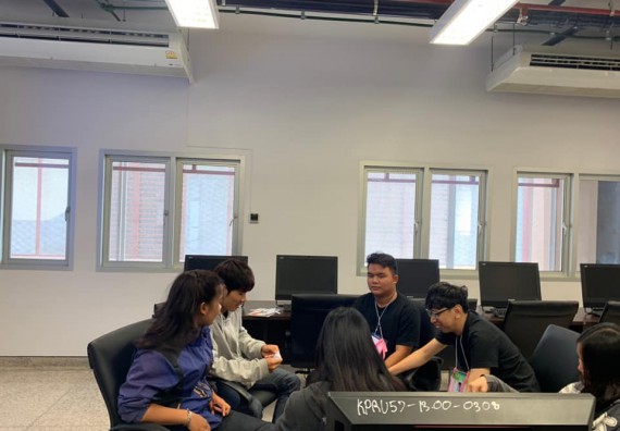 ภาพกิจกรรม โปรแกรมวิชาวิทยาการคอมพิวเตอร์ จัดกิจกรรมเตรียมความพร้อมในการเรียนรู้ในระดับอุดมศึกษาสำหรับนักศึกษาหลักสูตรเทคโนโลยีสารสนเทศ