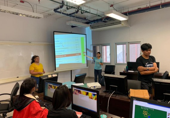 ภาพกิจกรรม โปรแกรมวิชาวิทยาการคอมพิวเตอร์ จัดกิจกรรมเตรียมความพร้อมในการเรียนรู้ในระดับอุดมศึกษาสำหรับนักศึกษาหลักสูตรเทคโนโลยีสารสนเทศ