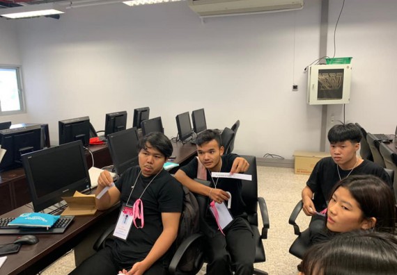 ภาพกิจกรรม โปรแกรมวิชาวิทยาการคอมพิวเตอร์ จัดกิจกรรมเตรียมความพร้อมในการเรียนรู้ในระดับอุดมศึกษาสำหรับนักศึกษาหลักสูตรเทคโนโลยีสารสนเทศ