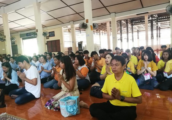 ภาพกิจกรรม โปรแกรมวิชาสาธารณสุขศาสตร์ จัดกิจกรรมแห่เทียนเข้าพรรษา โปรแกรมวิชาสาธารณสุขศาสตร์