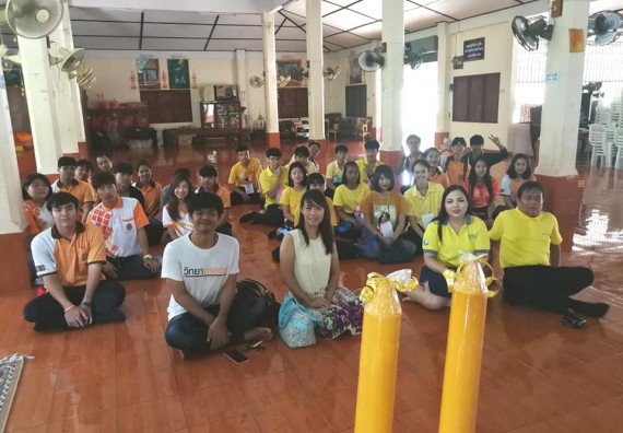 ภาพกิจกรรม โปรแกรมวิชาสาธารณสุขศาสตร์ จัดกิจกรรมแห่เทียนเข้าพรรษา โปรแกรมวิชาสาธารณสุขศาสตร์