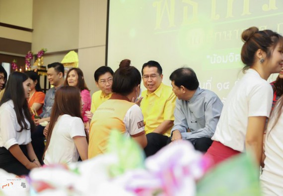 ภาพกิจกรรม อาจารย์ และนักศึกษาคณะวิทยาศาสตร์และเทคโนโลยี เข้าร่วมพิธีไหว้ครู ประจำปีการศึกษา 2562 