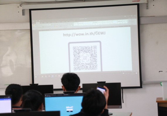 ภาพกิจกรรม  โปรแกรมวิชาวิทยาการคอมพิวเตอร์ จัดอบรมเชิงปฏิบัติการ Micro:bit ช่วงที่ 1