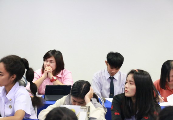 ภาพกิจกรรม โปรแกรมวิชาเคมี จัดกิจกรรมการพัฒนาคุณลักษณะบัณฑิตที่พึงประสงค์ สาขาเคมี