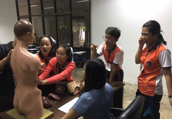 ภาพกิจกรรม โปรแกรมวิชาสาธารณสุขศาสตร์ จัดอบรมการเตรียมความพร้อมสำหรับนักศึกษาชั้นปีที่ 1