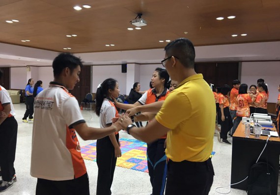 ภาพกิจกรรม โปรแกรมวิชาสาธารณสุขศาสตร์ จัดอบรมศิลปะการป้องกันตัว