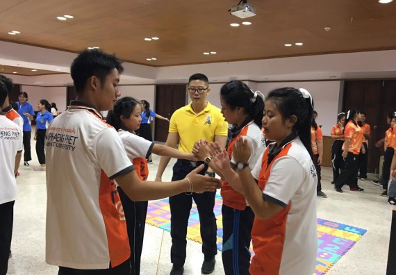 ภาพกิจกรรม โปรแกรมวิชาสาธารณสุขศาสตร์ จัดอบรมศิลปะการป้องกันตัว