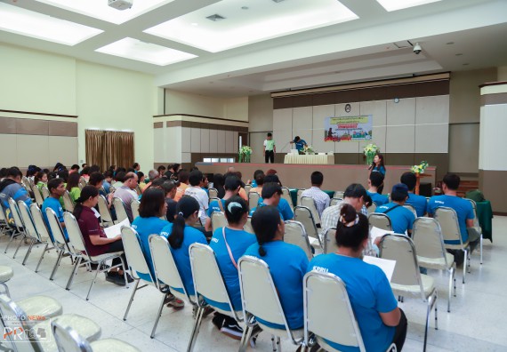 ภาพกิจกรรม คณะวิทยาศาสตร์และเทคโนโลยี เข้าร่วม โครงการป้องกันอัคคีภัยในสถานศึกษา และโครงการลดใช้พลังงาน