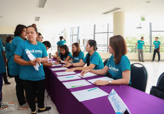 ภาพกิจกรรม คณะวิทยาศาสตร์และเทคโนโลยี เข้าร่วม โครงการป้องกันอัคคีภัยในสถานศึกษา และโครงการลดใช้พลังงาน