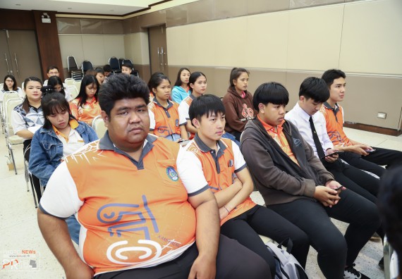 ภาพกิจกรรม คณะวิทยาศาสตร์และเทคโนโลยี เข้าร่วม โครงการป้องกันอัคคีภัยในสถานศึกษา และโครงการลดใช้พลังงาน