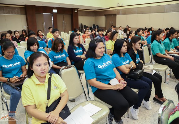 ภาพกิจกรรม คณะวิทยาศาสตร์และเทคโนโลยี เข้าร่วม โครงการป้องกันอัคคีภัยในสถานศึกษา และโครงการลดใช้พลังงาน