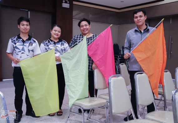 ภาพกิจกรรม คณะวิทยาศาสตร์และเทคโนโลยี เข้าร่วม โครงการป้องกันอัคคีภัยในสถานศึกษา และโครงการลดใช้พลังงาน