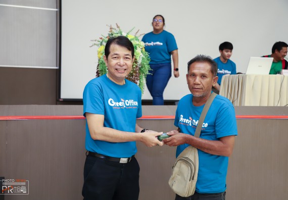 ภาพกิจกรรม คณะวิทยาศาสตร์และเทคโนโลยี เข้าร่วม โครงการป้องกันอัคคีภัยในสถานศึกษา และโครงการลดใช้พลังงาน