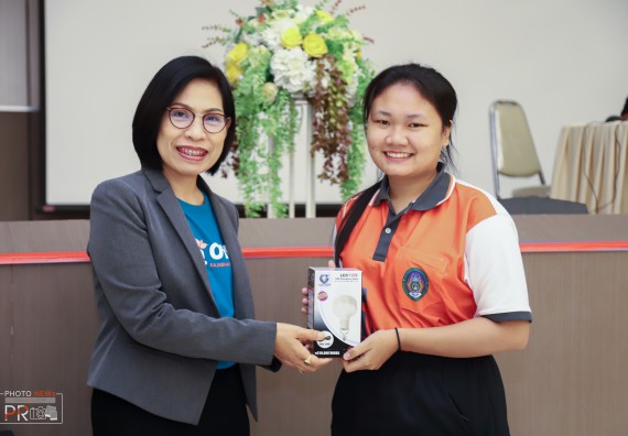 ภาพกิจกรรม คณะวิทยาศาสตร์และเทคโนโลยี เข้าร่วม โครงการป้องกันอัคคีภัยในสถานศึกษา และโครงการลดใช้พลังงาน