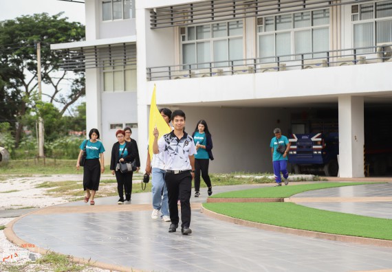 ภาพกิจกรรม คณะวิทยาศาสตร์และเทคโนโลยี เข้าร่วม โครงการป้องกันอัคคีภัยในสถานศึกษา และโครงการลดใช้พลังงาน