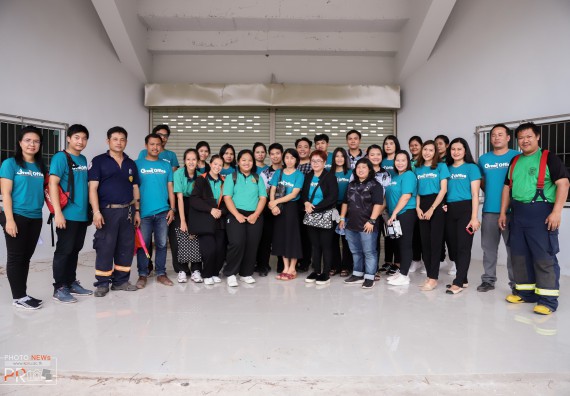 ภาพกิจกรรม คณะวิทยาศาสตร์และเทคโนโลยี เข้าร่วม โครงการป้องกันอัคคีภัยในสถานศึกษา และโครงการลดใช้พลังงาน