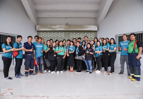 ภาพกิจกรรม คณะวิทยาศาสตร์และเทคโนโลยี เข้าร่วม โครงการป้องกันอัคคีภัยในสถานศึกษา และโครงการลดใช้พลังงาน