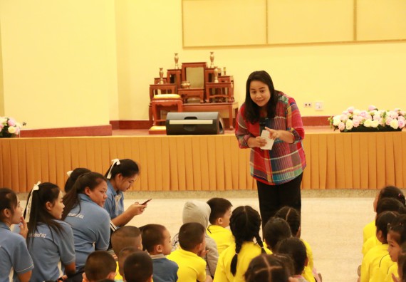 ภาพกิจกรรม คณะวิทยาศาสตร์และเทคโนโลยี จัดค่ายวิทยาศาสตร์โรงเรียนสาธิตฯ
