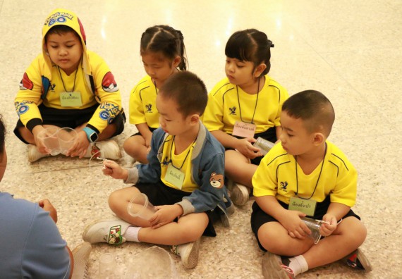 ภาพกิจกรรม คณะวิทยาศาสตร์และเทคโนโลยี จัดค่ายวิทยาศาสตร์โรงเรียนสาธิตฯ