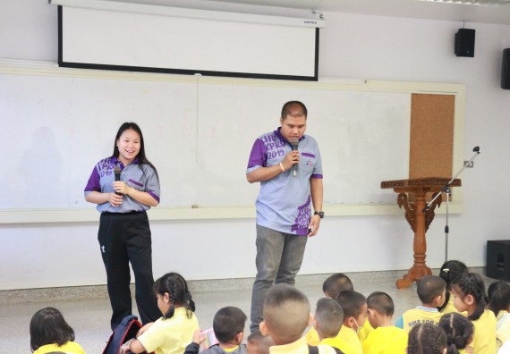 ภาพกิจกรรม คณะวิทยาศาสตร์และเทคโนโลยี จัดค่ายวิทยาศาสตร์โรงเรียนสาธิตฯ