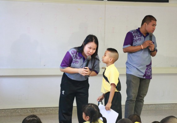 ภาพกิจกรรม คณะวิทยาศาสตร์และเทคโนโลยี จัดค่ายวิทยาศาสตร์โรงเรียนสาธิตฯ