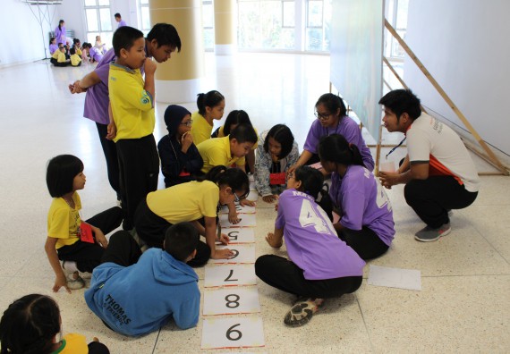 ภาพกิจกรรม คณะวิทยาศาสตร์และเทคโนโลยี จัดค่ายวิทยาศาสตร์โรงเรียนสาธิตฯ