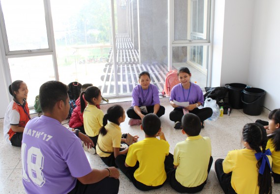 ภาพกิจกรรม คณะวิทยาศาสตร์และเทคโนโลยี จัดค่ายวิทยาศาสตร์โรงเรียนสาธิตฯ