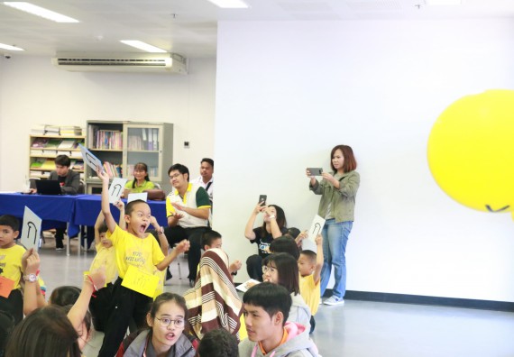 ภาพกิจกรรม คณะวิทยาศาสตร์และเทคโนโลยี จัดค่ายวิทยาศาสตร์โรงเรียนสาธิตฯ