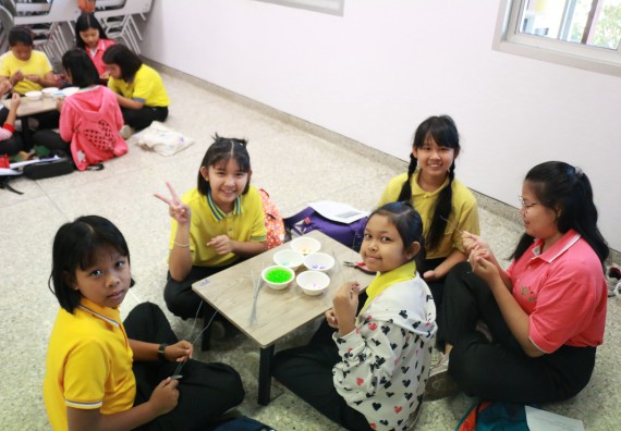 ภาพกิจกรรม คณะวิทยาศาสตร์และเทคโนโลยี จัดค่ายวิทยาศาสตร์โรงเรียนสาธิตฯ